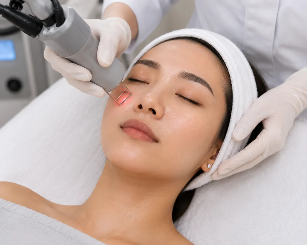 Fractional CO2 laser face treatment Petaling Jaya