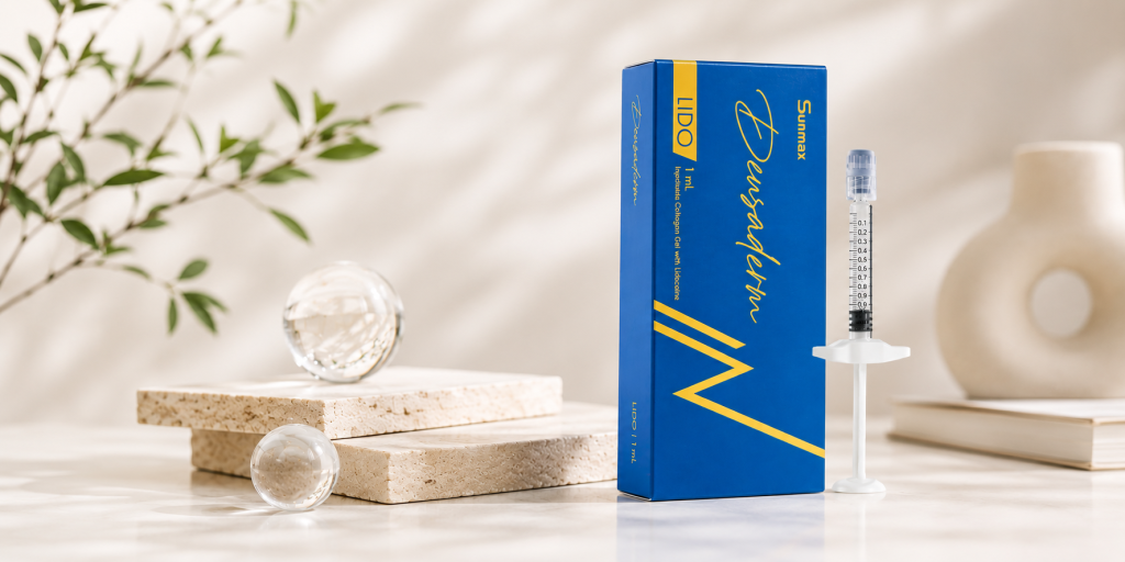 Sunmax Deusaderm LIDO 1 ml injectable collagen gel with lidocaine