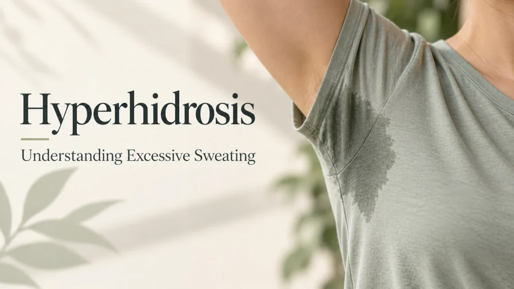 Hyperhidrosis treatment for excessive sweating, Verve Clinic Petaling Jaya